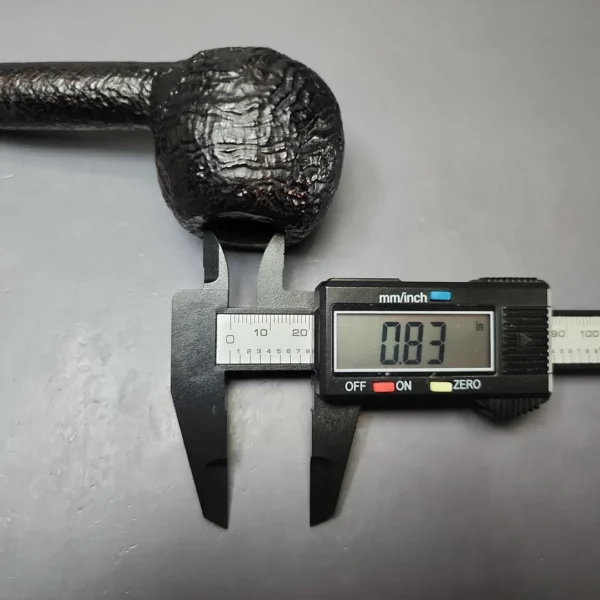 John Eells 2001 CORPS Pipe of the Year Sandblasted Apple Estate Briar Pipe, American Estates - Image 9