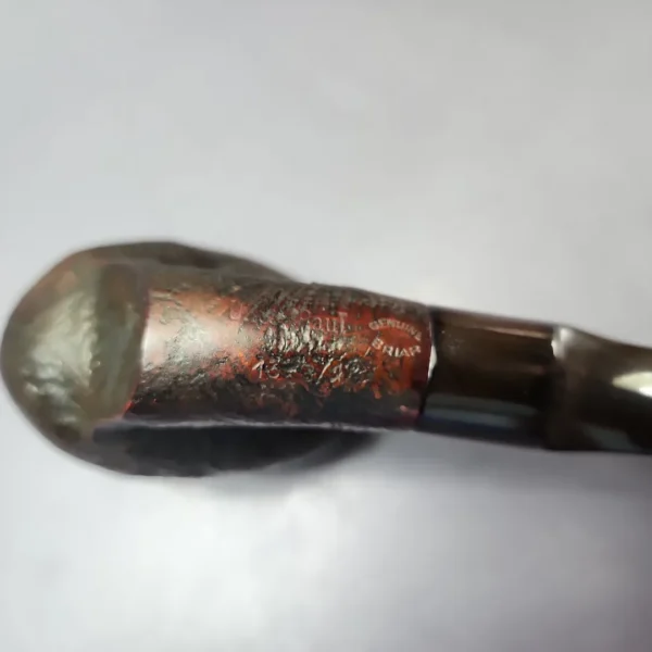 Uncle Paul (by Lorenzo) Sandblasted Oom Paul Estate Briar Pipe, Italian Estates - Image 10
