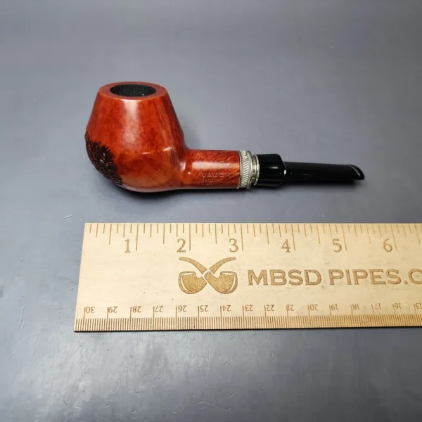 Vauen by Barontini 412 Partially Rusticated Rhodesian Estate Briar Pipe, Unsmoked, 9mm - Image 10