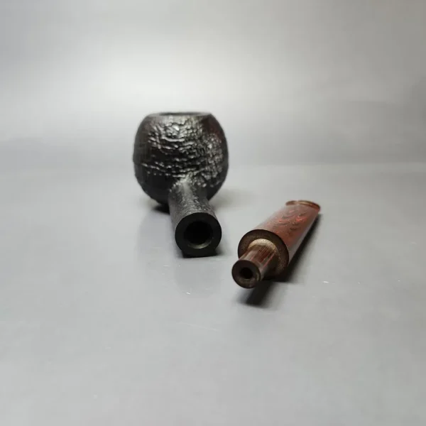 John Eells 2001 CORPS Pipe of the Year Sandblasted Apple Estate Briar Pipe, American Estates - Image 11