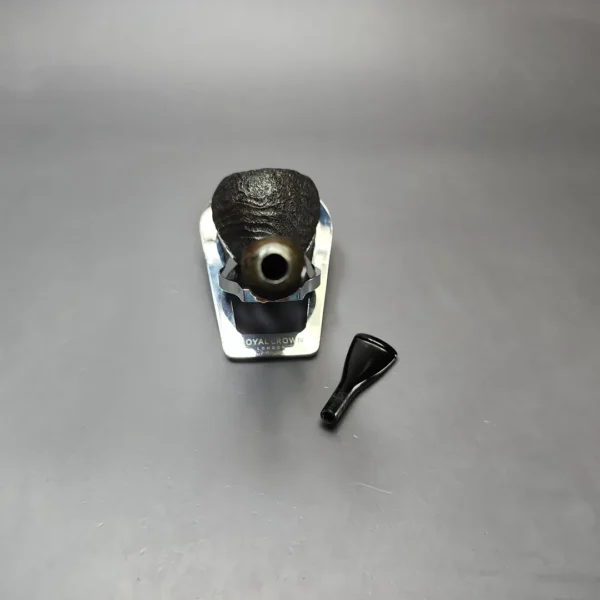 Jan Pietenpauw Sandblasted Acorn w/ Bamboo Estate Briar Pipe, Other Estates - Image 11