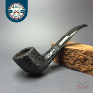 GBD Prehistoric 1626 Sandblasted Scoop Estate Briar Pipe, English Estates