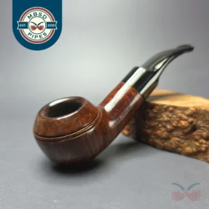 GBD Virgin 9438 Smooth Bullmoose Rhodesian Estate Briar Pipe, English Estates