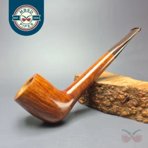 Dave Neeb Smooth Canadian Zulu Handmade Briar Pipe, New