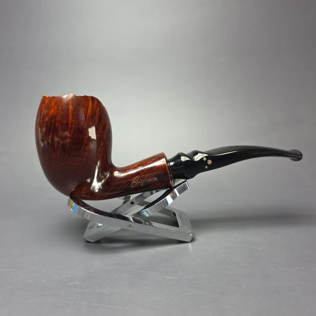 Brigham 2011 Pipe of the Year Smooth Freehand Estate Briar Pipe, Other Estates - Image 2