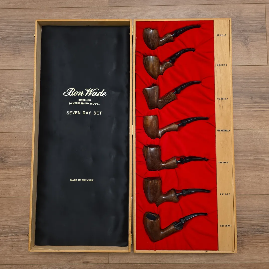 Ben Wade (Preben Holm) 7 Day Set, Danish Hand Model 100, Unsmoked - Image 2