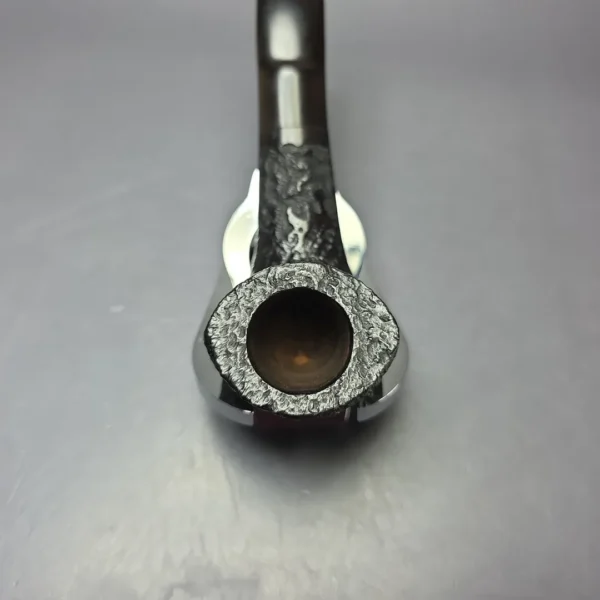 GBD Prehistoric 1626 Sandblasted Scoop Estate Briar Pipe, English Estates - Image 7