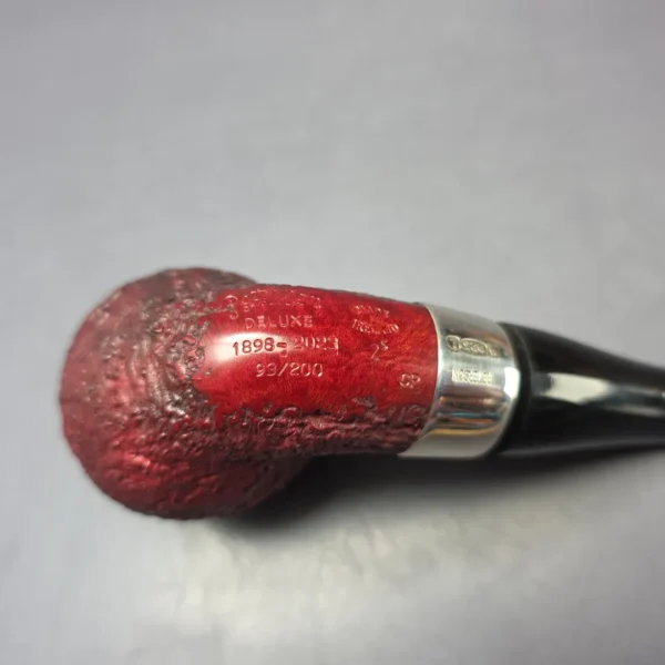 Peterson 125th Anniversary Deluxe System Rua 2S Sandblasted Estate Briar Pipe, Unsmoked - Image 7