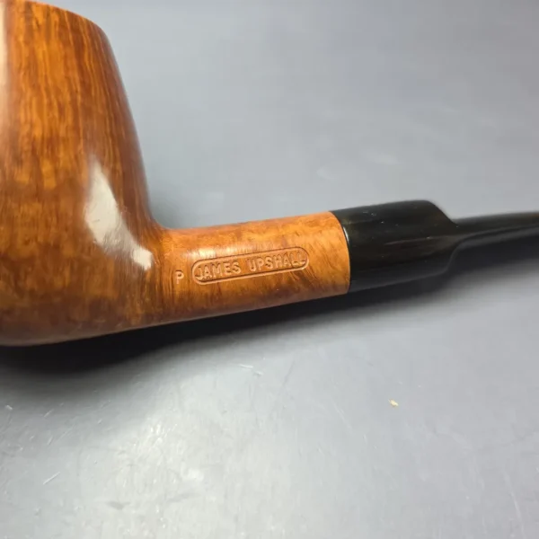 James Upshall (1980s) P Grade Smooth Billiard Estate Briar Pipe, English Estates - Image 8