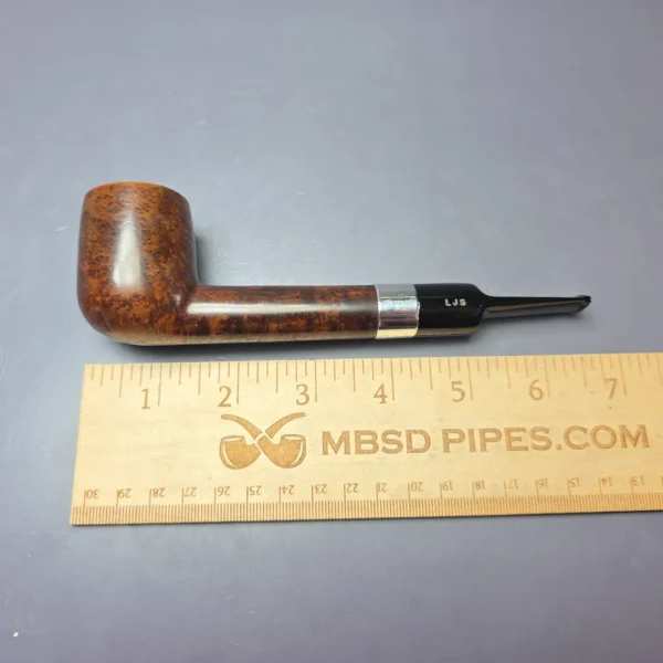Ferndown Reo 2 Star Large Smooth Lovat w/ Silver Estate Briar Pipe, English Estates - Image 8