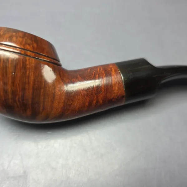 GBD Virgin 9438 Smooth Bullmoose Rhodesian Estate Briar Pipe, English Estates - Image 8