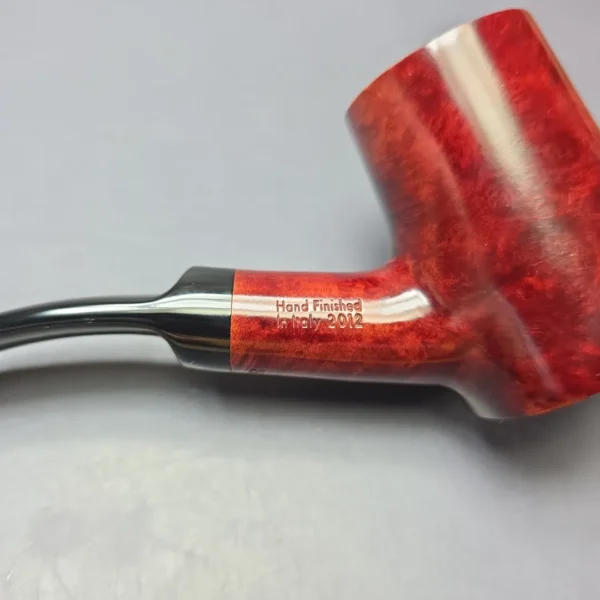Luciano 2012 778 R Smooth Cherrywood Sitter Estate Briar Pipe, Unsmoked - Image 8