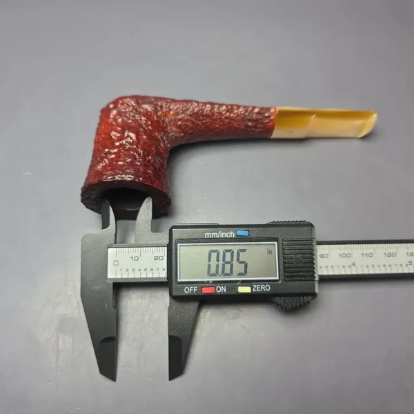 Savinelli Estella 915 EX Rusticated Freehand Estate Briar Pipe, Unsmoked - Image 10