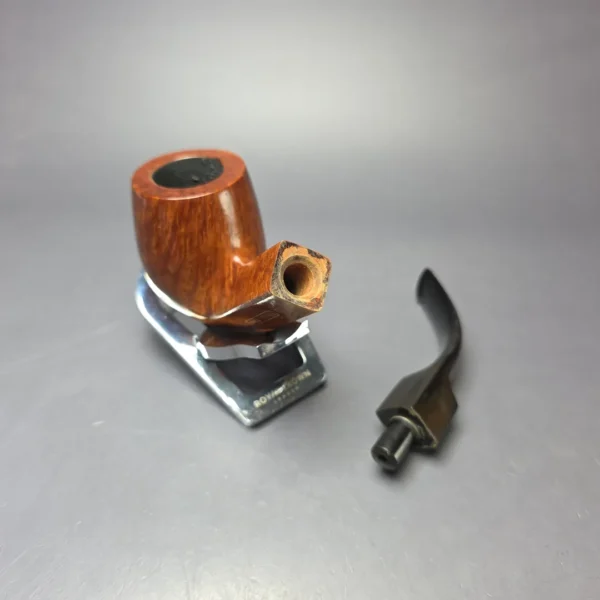James Upshall P Grade Smooth Diamond Shank Pot Estate Briar Pipe, English Estates - Image 10