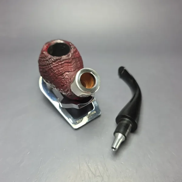 Peterson 125th Anniversary Deluxe System Rua 2S Sandblasted Estate Briar Pipe, Unsmoked - Image 10