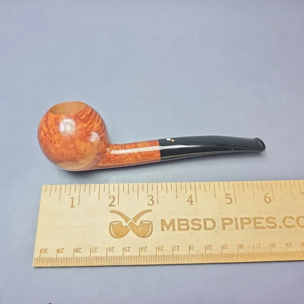 Luciano 2012 55 B Smooth Apple Estate Briar Pipe, Unsmoked - Image 11