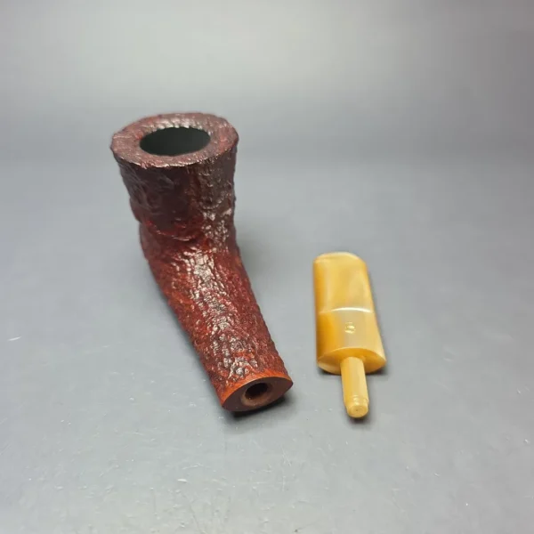 Savinelli Estella 915 EX Rusticated Freehand Estate Briar Pipe, Unsmoked - Image 11