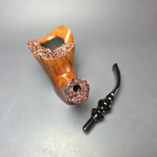 Ben Wade (Preben Holm) Special Collection 1007 Smooth Freehand Estate Briar Pipe, Unsmoked - Image 11