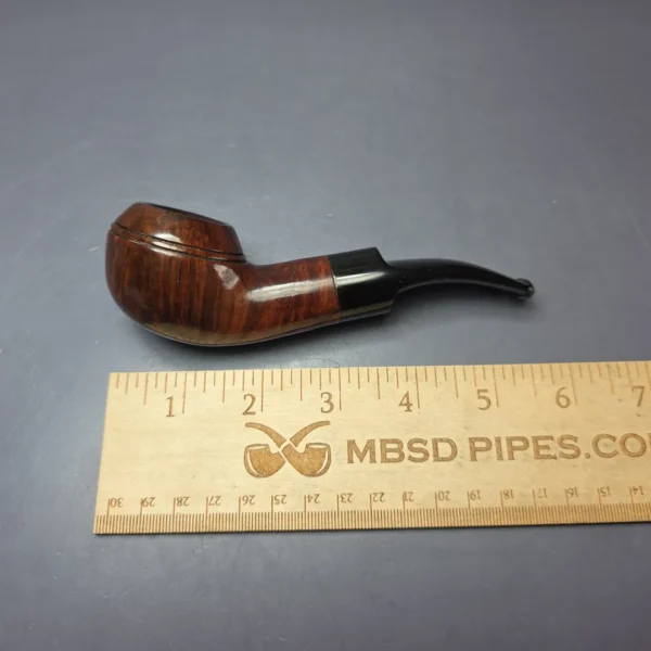 GBD Virgin 9438 Smooth Bullmoose Rhodesian Estate Briar Pipe, English Estates - Image 11