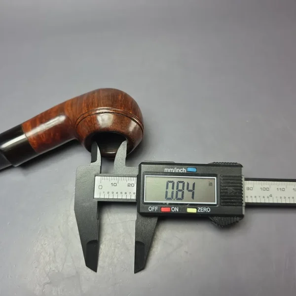 GBD Virgin 9438 Smooth Bullmoose Rhodesian Estate Briar Pipe, English Estates - Image 12