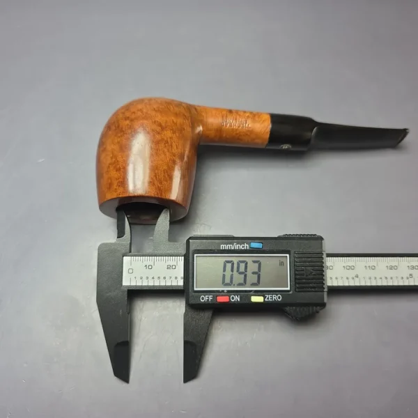 James Upshall (1980s) P Grade Smooth Billiard Estate Briar Pipe, English Estates - Image 12