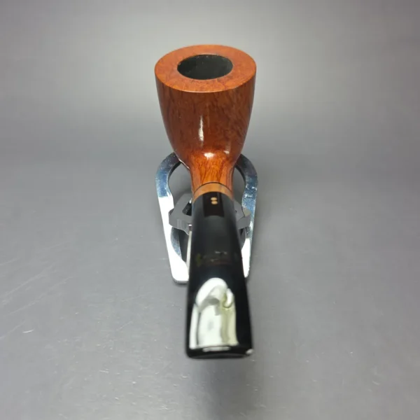 Radice Clear Fiammata O Smooth Bent Billiard w/ Olivewood Estate Briar Pipe, Italian Estates - Image 5