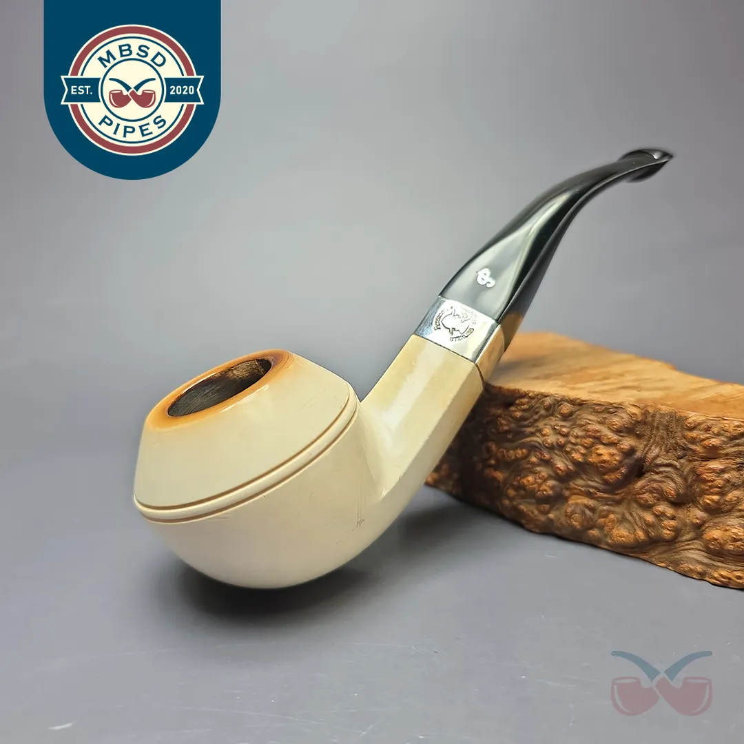 Peterson Sherlock Holmes Squire Block Meerschaum Estate Pipe, Irish Estates