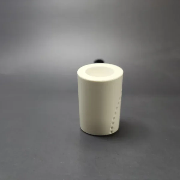 MBSD Meerschaum Deluxe Smooth Poker Block Meerschaum Pipe, New - Image 3