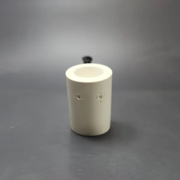 MBSD Meerschaum Deluxe Smooth Poker Block Meerschaum Pipe, New - Image 3