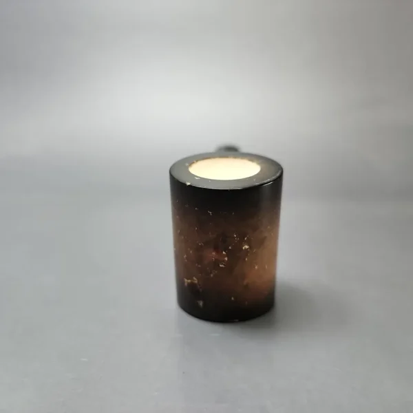 MBSD Meerschaum Deluxe Smooth Poker Block Meerschaum Pipe, New - Image 4