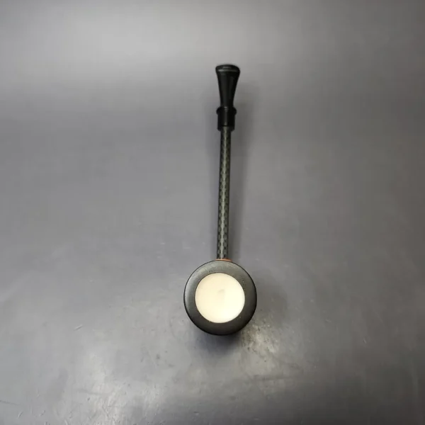 MBSD Meerschaum Deluxe Smooth Poker Block Meerschaum Pipe, New - Image 6