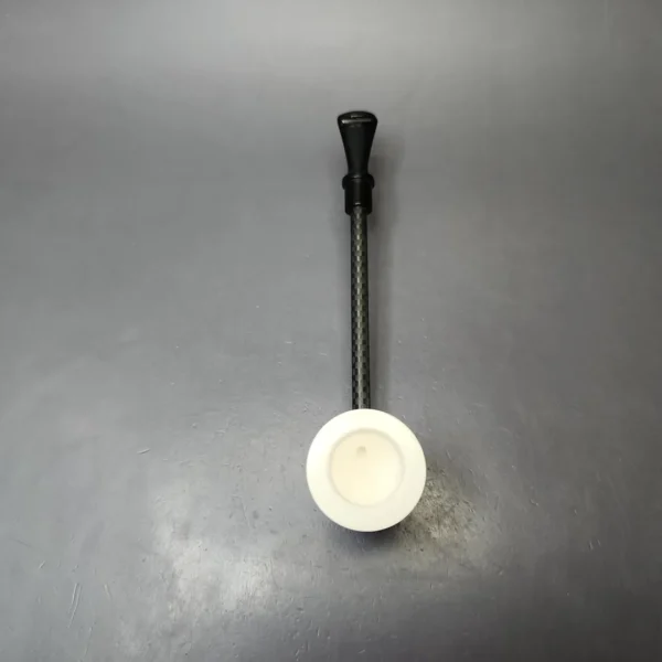 MBSD Meerschaum Deluxe Smooth Poker Block Meerschaum Pipe, New - Image 6