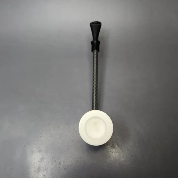 MBSD Meerschaum Deluxe Smooth Poker Block Meerschaum Pipe, New - Image 6