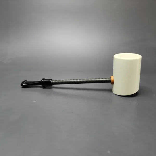 MBSD Meerschaum Deluxe Smooth Poker Block Meerschaum Pipe, New - Image 7