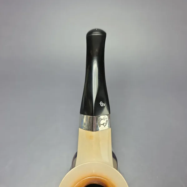 Peterson Sherlock Holmes Squire Block Meerschaum Estate Pipe, Irish Estates - Image 7