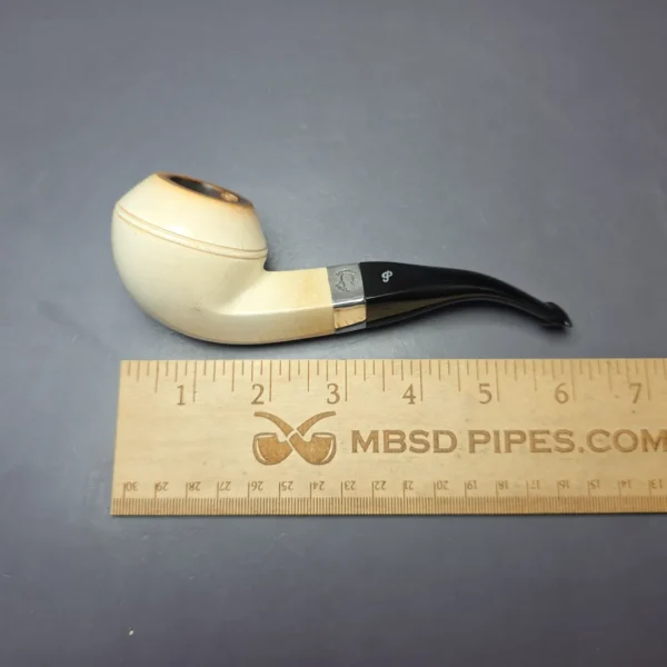Peterson Sherlock Holmes Squire Block Meerschaum Estate Pipe, Irish Estates - Image 11