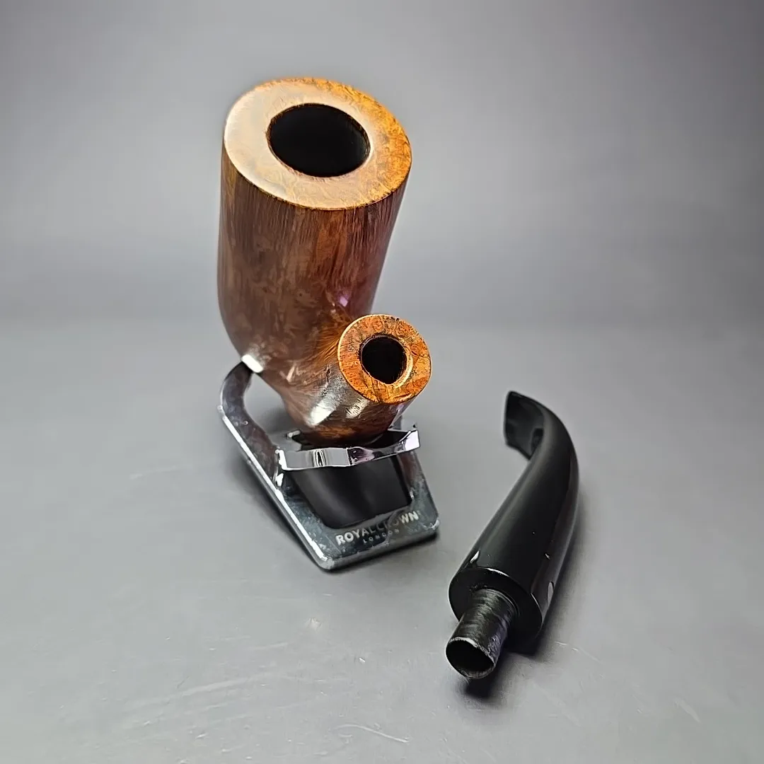 Savinelli Autograph 0 Smooth Freehhand Dublin Estate Briar Pipe, Italian Estates - Image 2