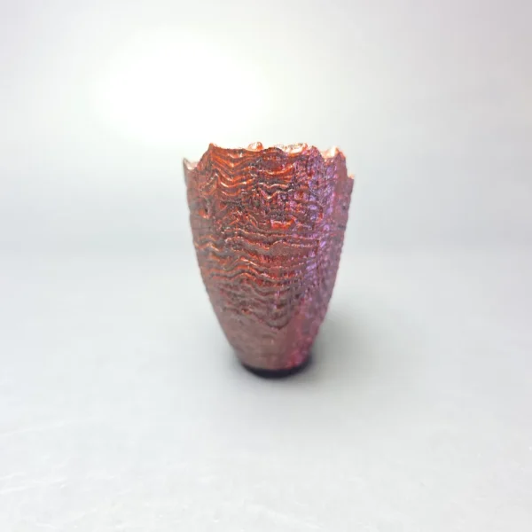 Nate Rose Sandblasted Dublin w/ Italian Lucite Handmade Briar Pipe, New - Image 4
