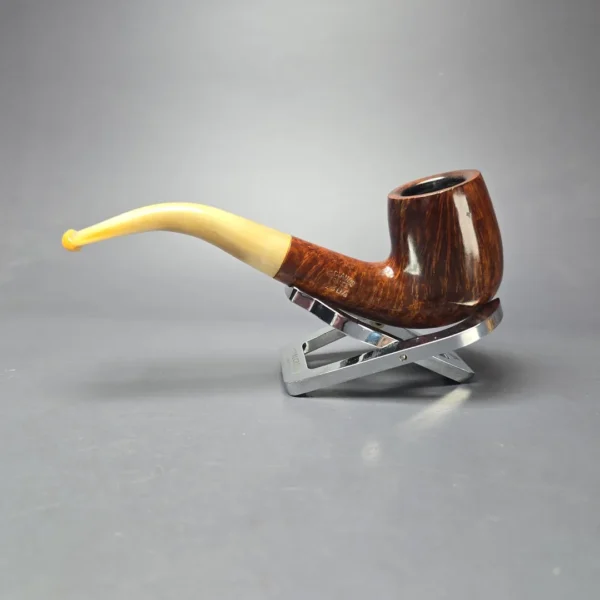 Butz Choquin Brasilia 2304 Smooth Bent Billiard Estate Briar Pipe, French Estates - Image 4