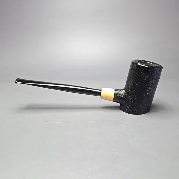 MBSD Briars "Re-Don" Sandblasted Poker w/ Boxwood, Briar Pipe, New - Image 5