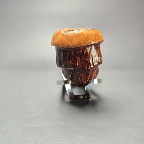 Nording Spruce Cone Partially Rusticated Freehand Estate Briar Pipe, Unsmoked - Image 3