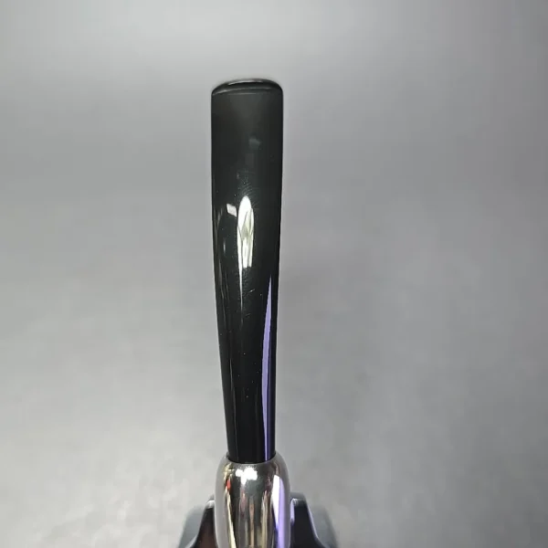 MBSD Briars Timeless Traditions 2 Sandblasted Bent Billiard w/ Silver Handmade Briar Pipe, New - Image 8