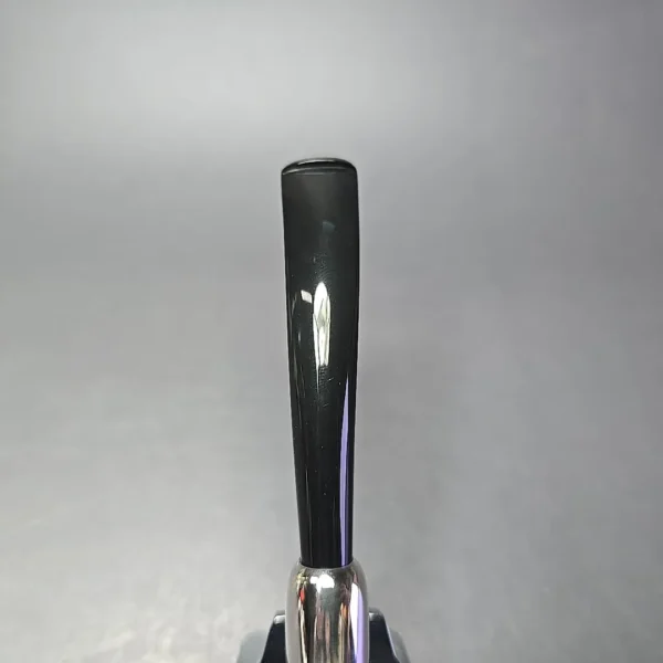 MBSD Briars Timeless Traditions 2 Sandblasted Bent Billiard w/ Silver Handmade Briar Pipe, New - Image 9