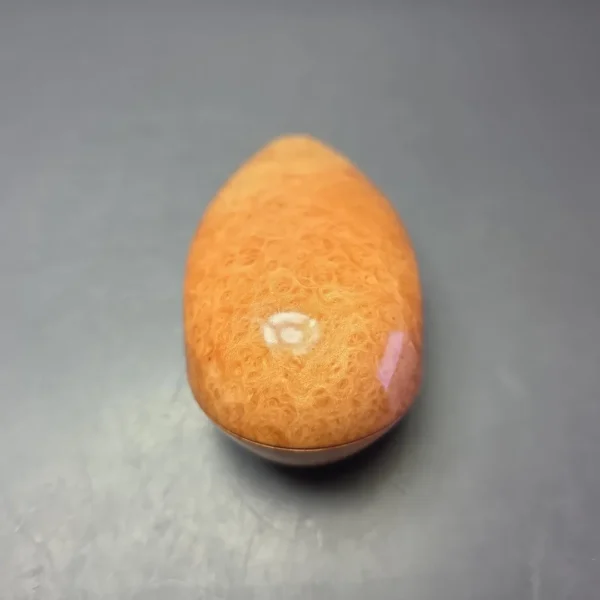 J Mouton Smooth All Briar Eskimo w/ Fossilized Walrus Handmade Briar Pipe, New - Image 9