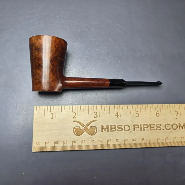 GBD Pre-1980s Virgin Collector 9557 Smooth Poker Estate Briar Pipe, English Estates - Image 10
