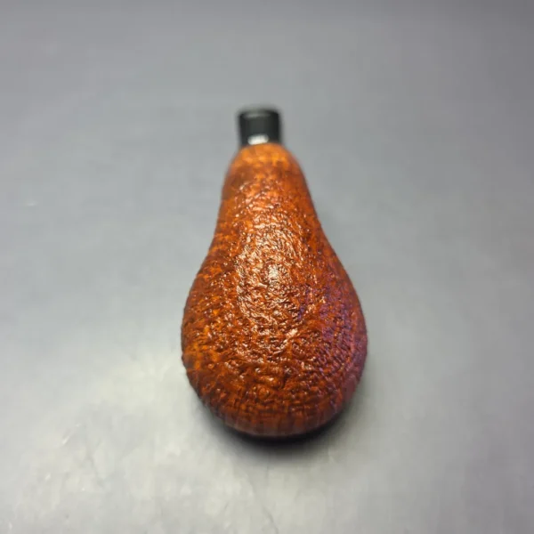 Qi Studio Contrast Sandblasted Apple Estate Briar Pipe, Unsmoked - Image 8