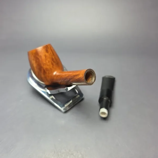 Gigi Millennium Smooth Brandy Lovat Estate Briar Pipe, Unsmoked, 9mm - Image 11