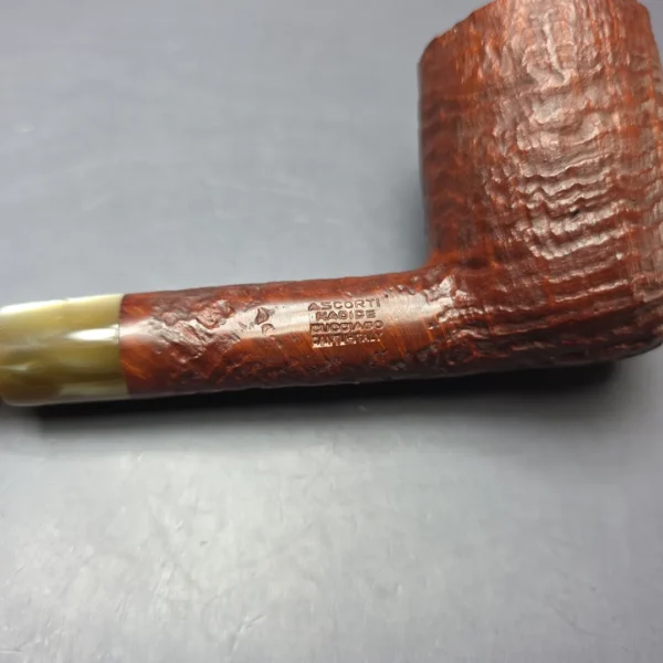 Caminetto Ascorti Radice Era Sable Dor 101 Sandblasted Lovat Estate Briar Pipe, Unsmoked - Image 10