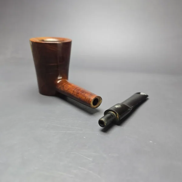 GBD Pre-1980s Virgin Collector 9557 Smooth Poker Estate Briar Pipe, English Estates - Image 12