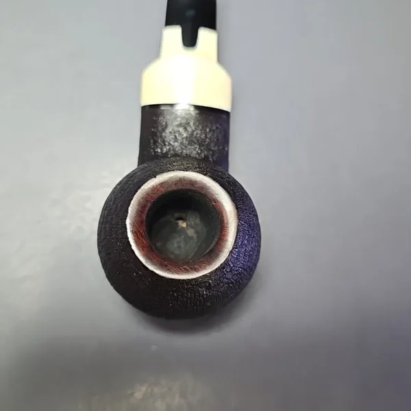 Luiz Lavos Sandblasted Tomato w/ Ivorite Estate Briar Pipe, Other Estates - Image 6